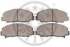 Тормозные колодки передние дисковые Optimal BP-10201 (фото 2)