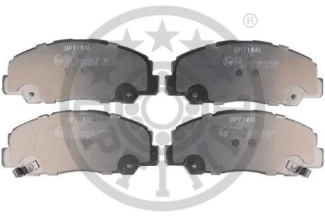 Тормозные колодки передние дисковые Optimal BP-10201