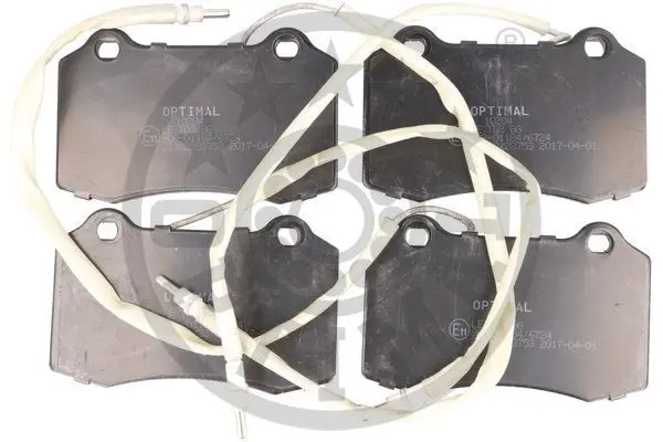 Гальмівні колодки дискові Optimal BP-10204 (фото 1)