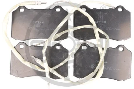Гальмівні колодки дискові Optimal BP-10204