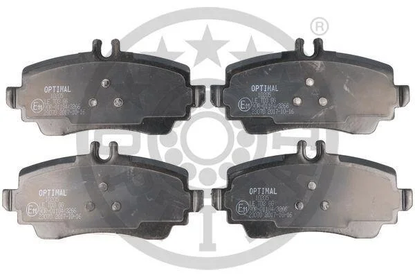 Тормозные колодки передние дисковые Optimal BP-10205 (фото 1)