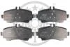 Тормозные колодки передние дисковые Optimal BP-10205 (фото 1)