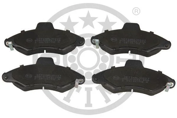 Гальмівні колодки дискові Optimal BP-10207 (фото 1)