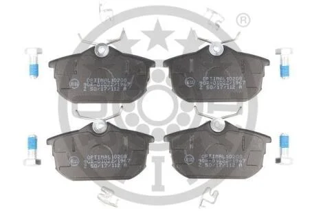 Тормозные колодки дисковые Optimal BP-10208