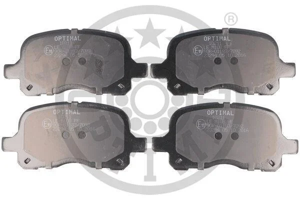 Гальмівні колодки передні дискові Optimal BP-10211 (фото 1)