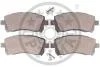 Тормозные колодки передние дисковые Optimal BP-10214 (фото 2)