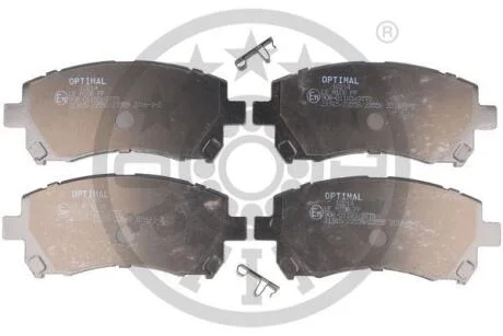 Тормозные колодки передние дисковые Optimal BP-10214