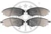 Тормозные колодки передние дисковые Optimal BP-10237 (фото 1)