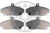 Тормозные колодки передние дисковые Optimal BP-10259 (фото 1)