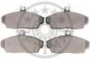 Тормозные колодки передние дисковые Optimal BP-10259 (фото 2)