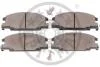 Тормозные колодки передние дисковые Optimal BP-10264 (фото 2)
