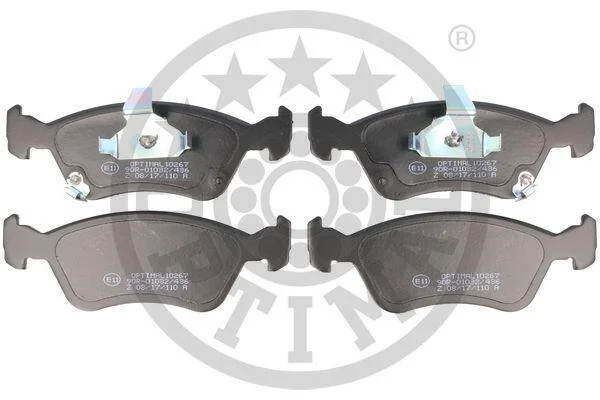 Тормозные колодки передние дисковые Optimal BP-10267 (фото 1)