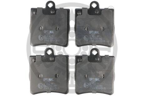 Гальмівні колодки дискові Optimal BP-10271