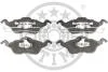 Гальмівні колодки передні дискові Optimal BP-10302 (фото 1)