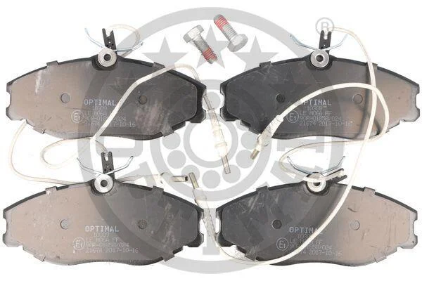 Гальмівні колодки передні дискові Optimal BP-10309 (фото 1)