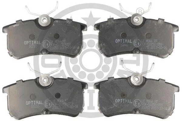 Тормозные колодки дисковые Optimal BP-10310 (фото 1)