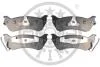 Тормозные колодки дисковые Optimal BP-10315 (фото 1)