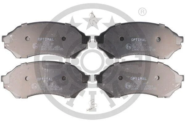 Тормозные колодки передние дисковые Optimal BP-10320 (фото 1)