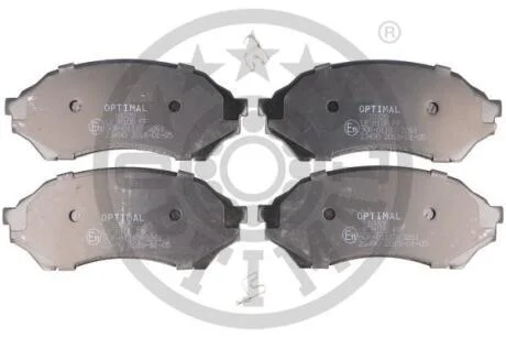 Тормозные колодки передние дисковые Optimal BP-10320