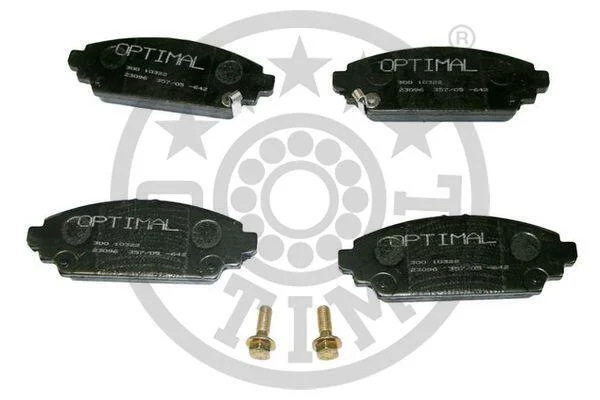Гальмівні колодки передні дискові Optimal BP-10322 (фото 1)