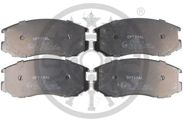 Гальмівні колодки передні дискові Optimal BP-10325 (фото 1)