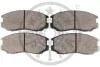 Гальмівні колодки передні дискові Optimal BP-10325 (фото 2)