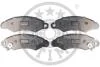 Тормозные колодки передние дисковые Optimal BP-10326 (фото 1)