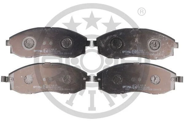 Гальмівні колодки передні дискові Optimal BP-10327 (фото 1)
