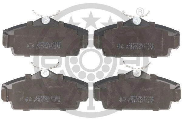 Тормозные колодки передние дисковые Optimal BP-10328 (фото 1)