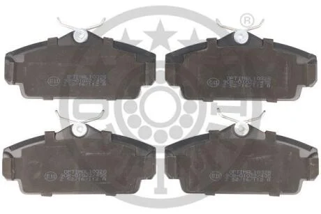 Тормозные колодки передние дисковые Optimal BP-10328