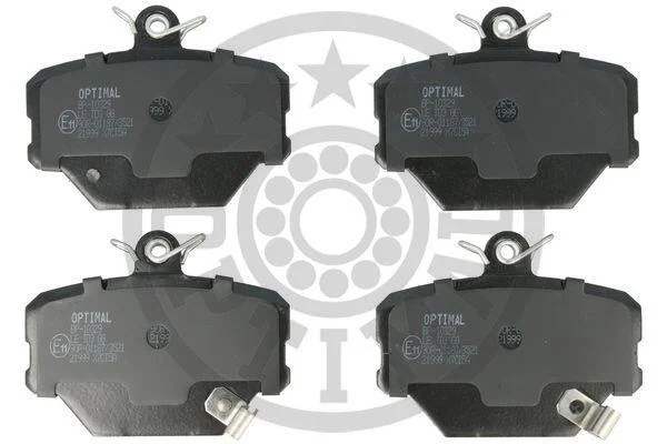 Гальмівні колодки передні дискові Optimal BP-10329 (фото 1)