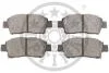 Гальмівні колодки передні дискові Optimal BP-10347 (фото 2)