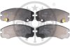 Гальмівні колодки дискові Optimal BP-10376 (фото 1)