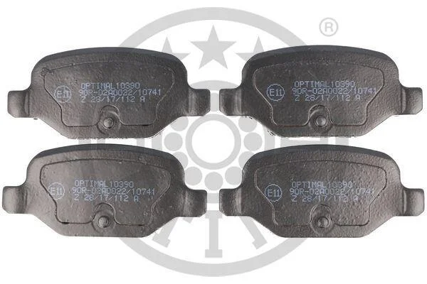 Тормозные колодки дисковые Optimal BP-10390 (фото 1)