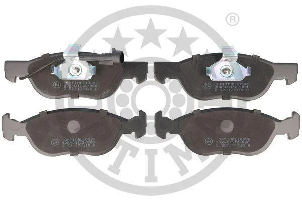 Гальмівні колодки дискові Optimal BP-10393 (фото 1)