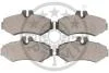 Гальмівні колодки дискові Optimal BP-10403 (фото 2)