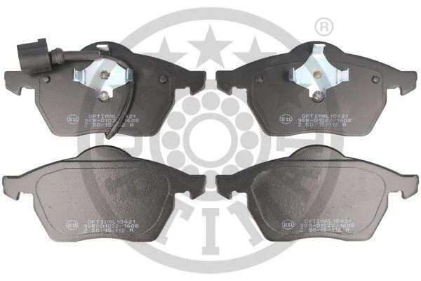 Тормозные колодки передние дисковые Optimal BP-10421 (фото 1)