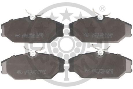 Гальмівні колодки дискові Optimal BP-10438