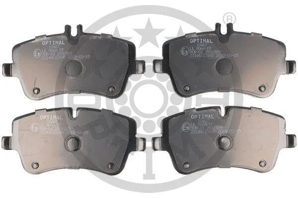 Гальмівні колодки передні дискові Optimal BP-10467 (фото 1)
