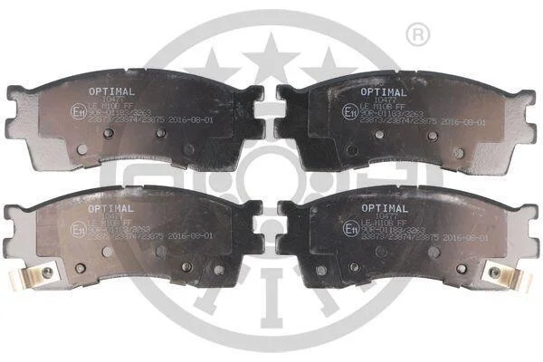Тормозные колодки передние дисковые Optimal BP-10477 (фото 1)