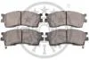 Тормозные колодки передние дисковые Optimal BP-10477 (фото 2)