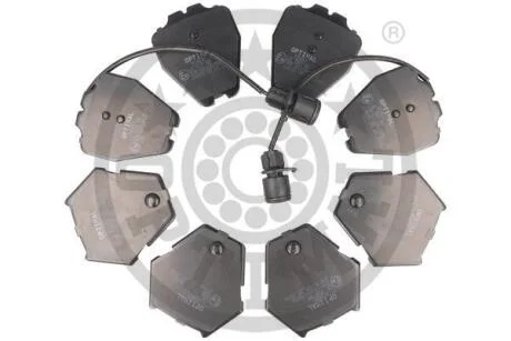Гальмівні колодки передні дискові Optimal BP-10483