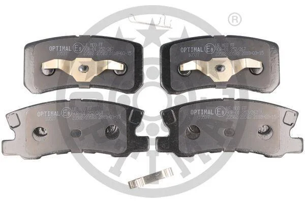 Тормозные колодки дисковые Optimal BP-10537 (фото 1)