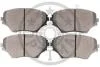 Гальмівні колодки передні дискові Optimal BP-10551 (фото 2)