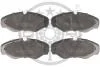 Тормозные колодки передние дисковые Optimal BP-12014 (фото 1)