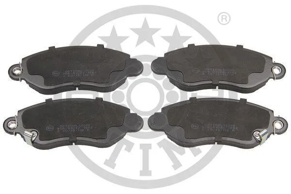 Гальмівні колодки передні дискові Optimal BP-12019 (фото 1)