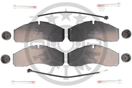 Гальмівні колодки передні дискові Optimal BP-12026