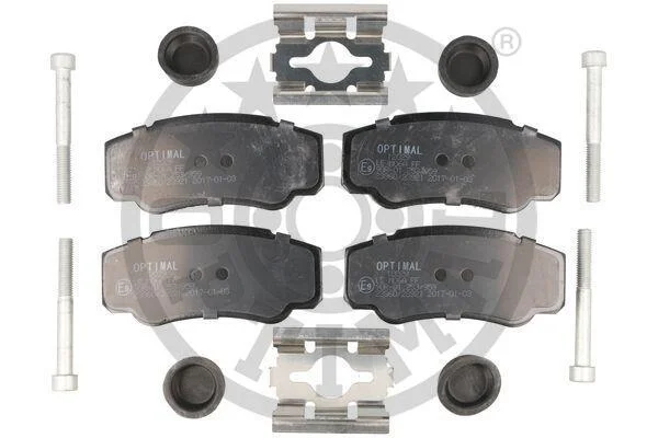 Гальмівні колодки дискові Optimal BP-12029 (фото 1)