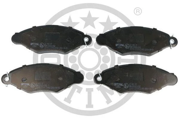 Гальмівні колодки передні дискові Optimal BP-12066 (фото 1)