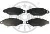 Гальмівні колодки передні дискові Optimal BP-12066 (фото 1)